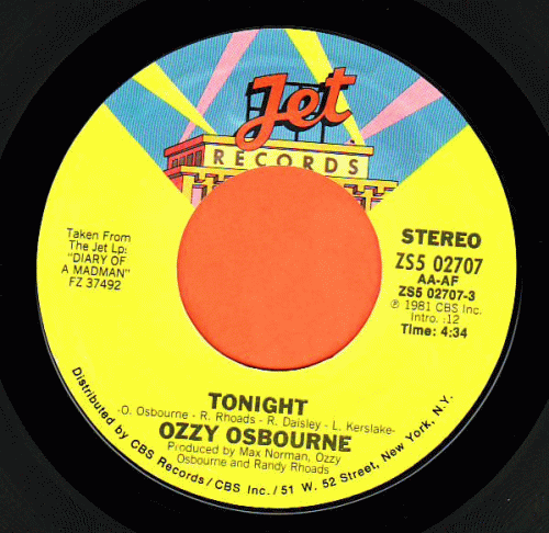 Ozzy Osbourne : Tonight - Little Dolls